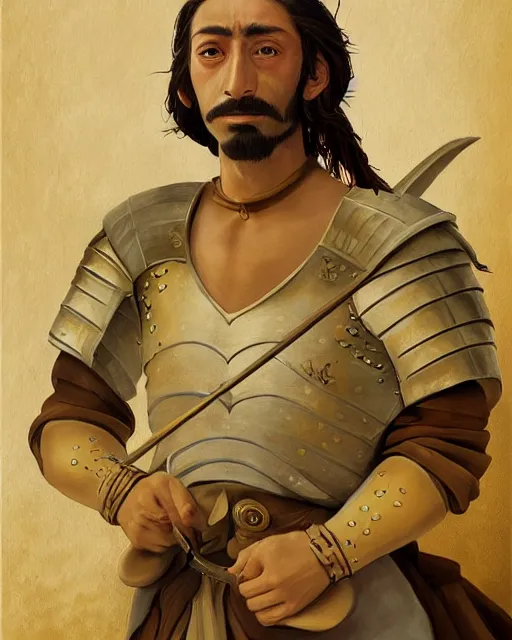 Ultrarealistic Illustration Of A Spanish Conquistador, 