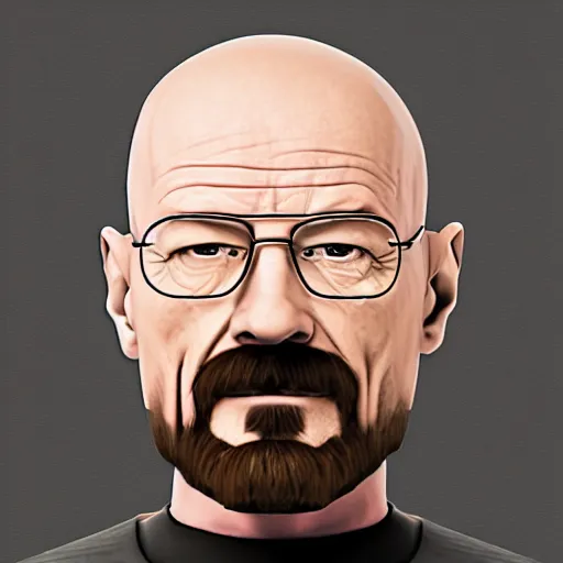 Image similar to walter white plays roblox