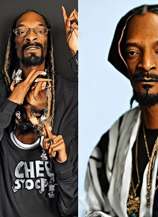 Image similar to snoop dogg as prophet mohammed