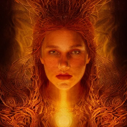 Image similar to majestic gracious labyrinth portrait, mysterious atmospheric lighting, elysian fields, painted, intricate, volumetric lighting, beautiful, rich deep colours masterpiece, golden hour, golden ratio, sharp focus, ultra detailed, by leesha hannigan, ross tran, thierry doizon, kai carpenter, ignacio fernandez rios