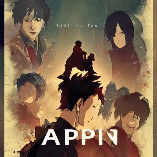 Prompt: poster for the film called the once apon a time in japan, 8 k, hd, dustin nguyen, akihiko yoshida, greg tocchini, greg rutkowski, cliff chiang