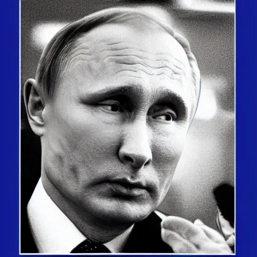 Prompt: photo of a putin inside a putin