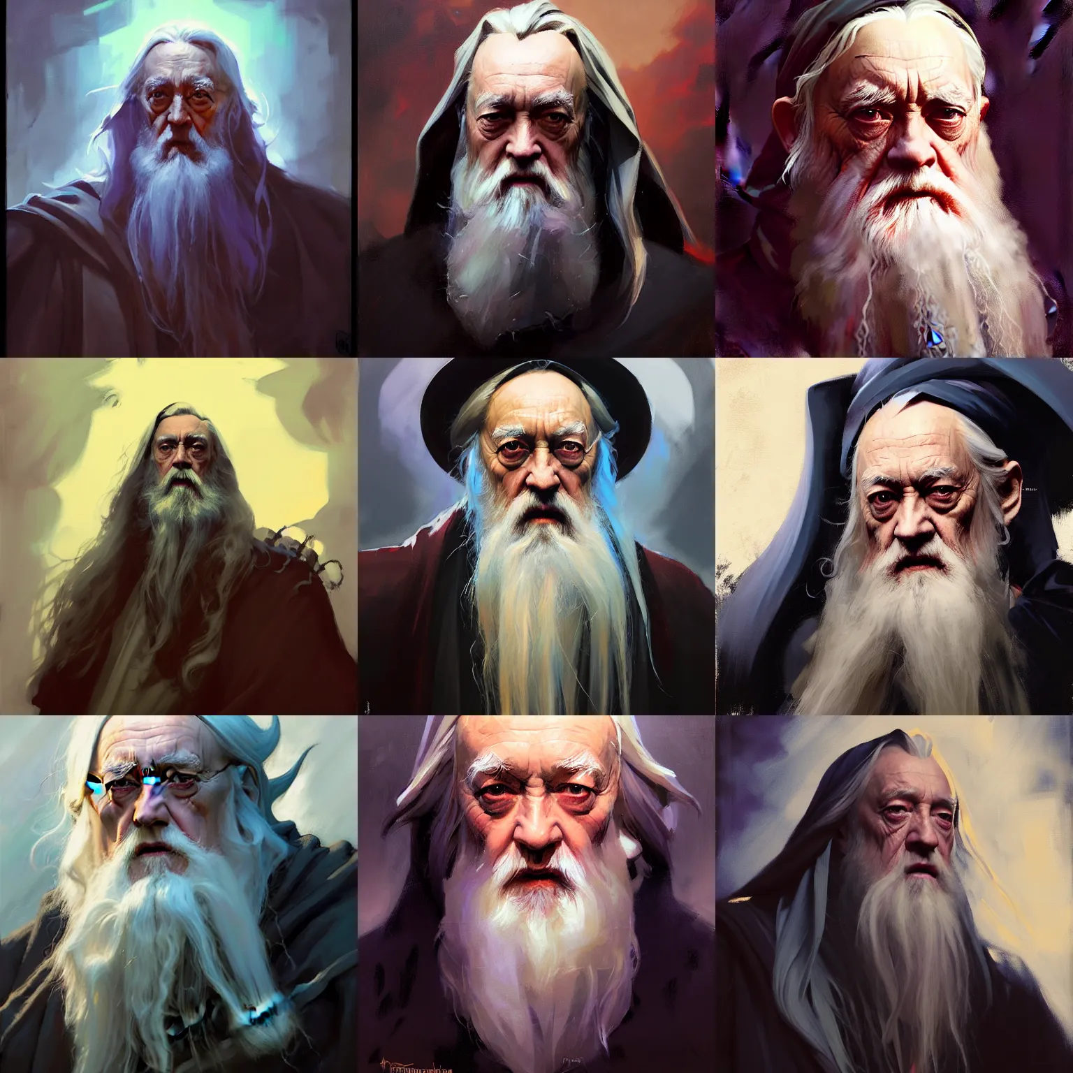 Prompt: greg manchess portrait of dumbledore, deathknight, organic painting, matte painting, bold shapes, hard edges, street art, trending on artstation, by huang guangjian, gil elvgren, sachin teng, greg rutkowski, magali villeneuve, artgerm, jeremy lipkin, michael garmash and, rey