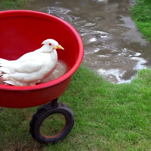 Por vezes aparece um nenúfar no meio do lodo – Rubber Chicken