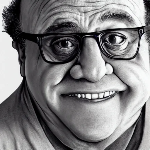 Image similar to danny devito as a dorito, realistic, 4 k