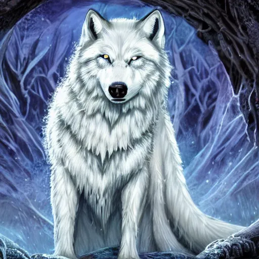 Download White Wolf Thing - White Wolf No Background Full Anime White Wolf  Transparent Png,White Wolf Png - free transparent png images - pngaaa.com