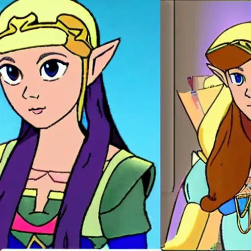 Image similar to princess zelda in the show the office