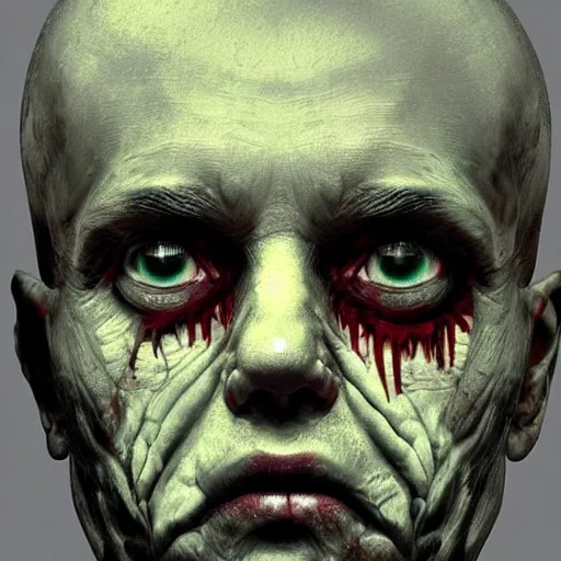 Prompt: Intricate five star Zombie Angelic facial portrait by Pablo Picasso,oil on canvas, photo realistic, hyperrealism, high detail, matte finish, high contrast, 3d depth, masterpiece, vivid colors, artstationhd, deviantart