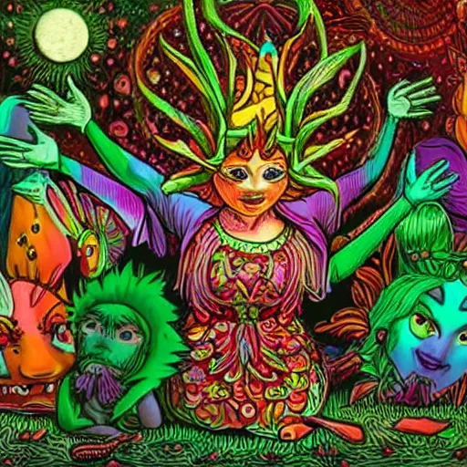 Image similar to the dmt elves