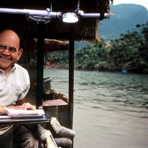 Image similar to george costanza in vietnam, 3 5 mm film photography