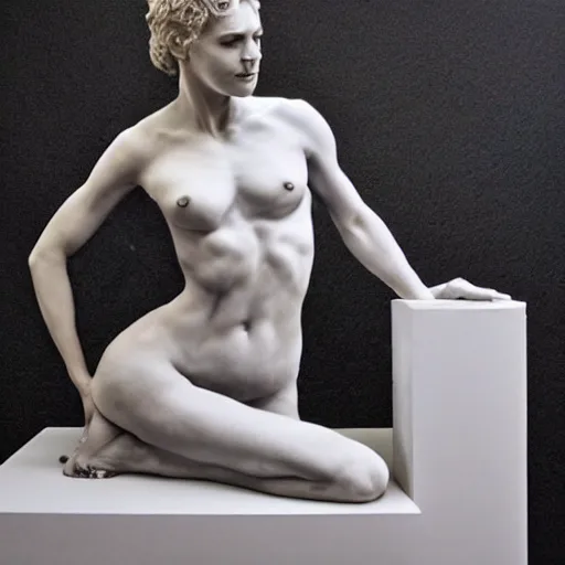 Image similar to a beautiful sculpture designed by Maria Rivans