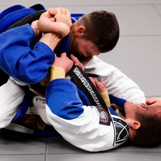 Prompt: bjj rnc choke