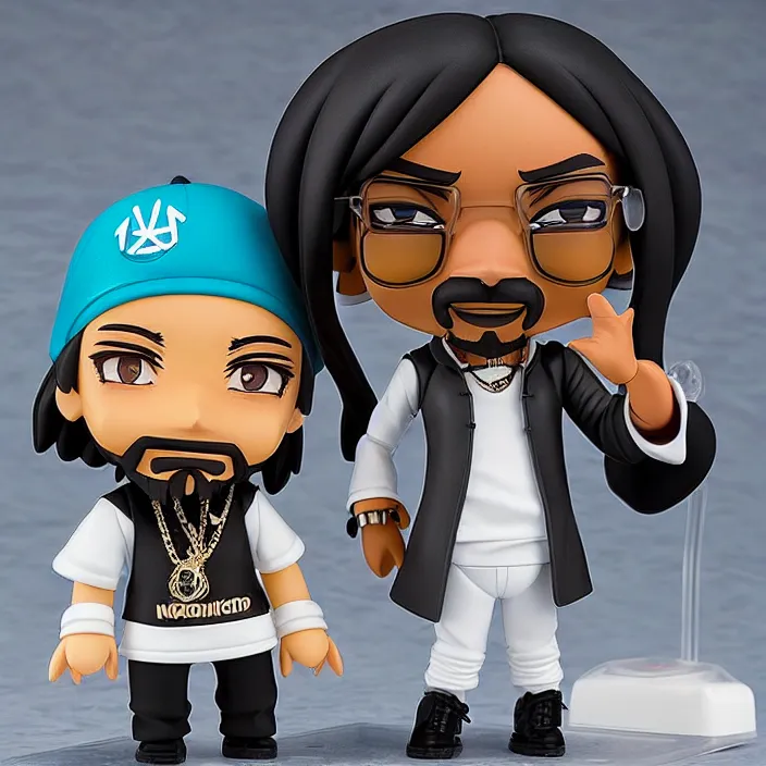 Image similar to Snoop Dogg, An anime nendoroid of Snoop Dogg, figurine, detailed product photo