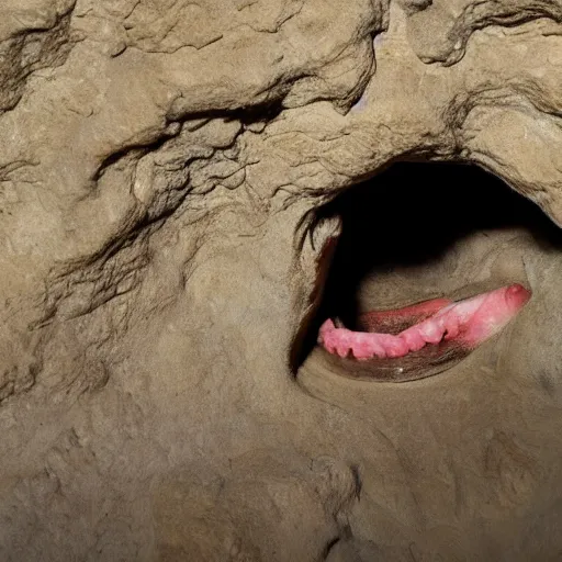 Image similar to Opening of cave resembles dragon with open mouth