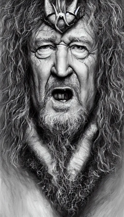 Image similar to david lynch as crazy inentor, lord of the rings, fame of thrones, warhammer, fibonacci, sweat drops, intricate fashion clothing, insane, intricate, highly detailed, surrealistic, digital painting, artstation, concept art, smooth, sharp focus, illustration, unreal engine 5, 8 k, art by artgerm and greg rutkowski and alphonse mucha