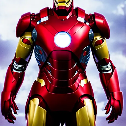 Image similar to jerry seinfeld as iron man, still from marvel avengers movie, cinematic lighting, portrait, high definition, 8 k, hyperrealism, extremely detailed