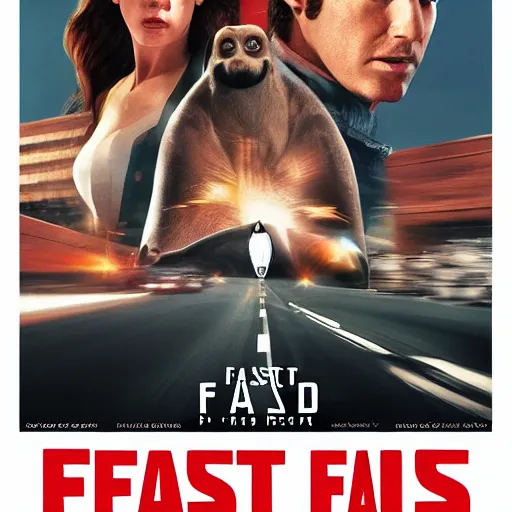 Prompt: a Realistic looking cinema poster for Fast and the furios vol. 33