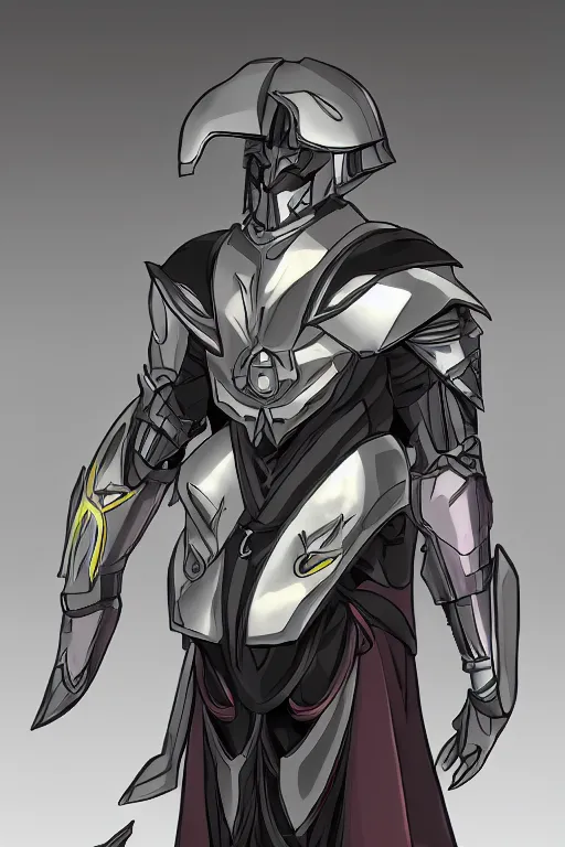 Image similar to helmet armor guardian destiny in witch queen illumination ray tracing hdr fanart arstation by sung choi robot ninja mask and eric pfeiffer and gabriel garza and casper konefal