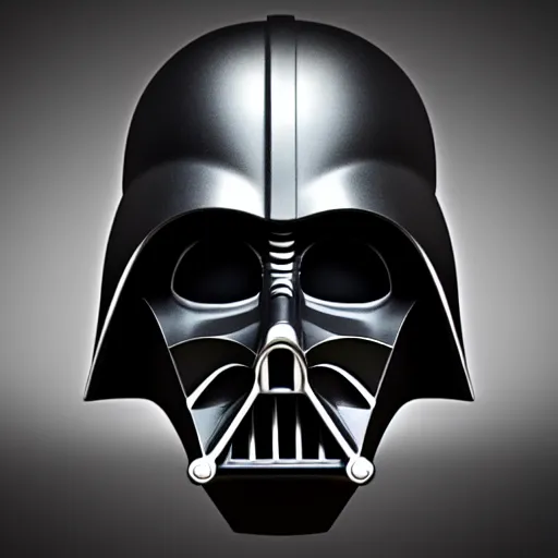 Image similar to darth vader mask modeled and rendered using 3 ds max, hdr light studio and v - ray