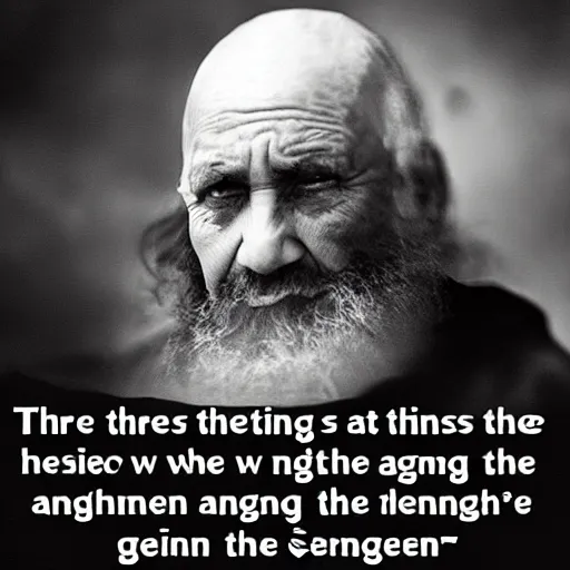 Prompt: There are three things all wise men fear: the sea in storm, a night with no moon, and the anger of a gentle man