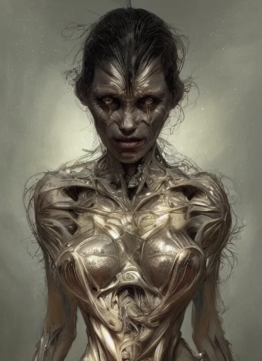 Image similar to mutant weaver, physically accurate, moody dynamic lighting, very very intricate, very very elegant, highly detailed, digital painting, artstation, HR GIGER, Hieronymus Bosch, Francis Bacon, concept art, smooth, very beautiful, sharp focus, illustration, art by artgerm and greg rutkowski and alphonse mucha