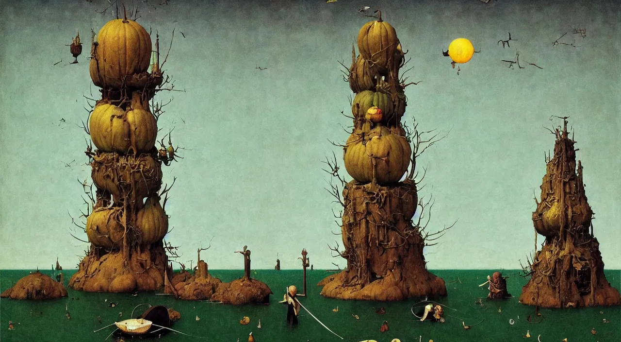 Image similar to single flooded simple!! skull gourd tower anatomy, very coherent and colorful high contrast masterpiece by norman rockwell franz sedlacek hieronymus bosch dean ellis simon stalenhag rene magritte gediminas pranckevicius, dark shadows, sunny day, hard lighting