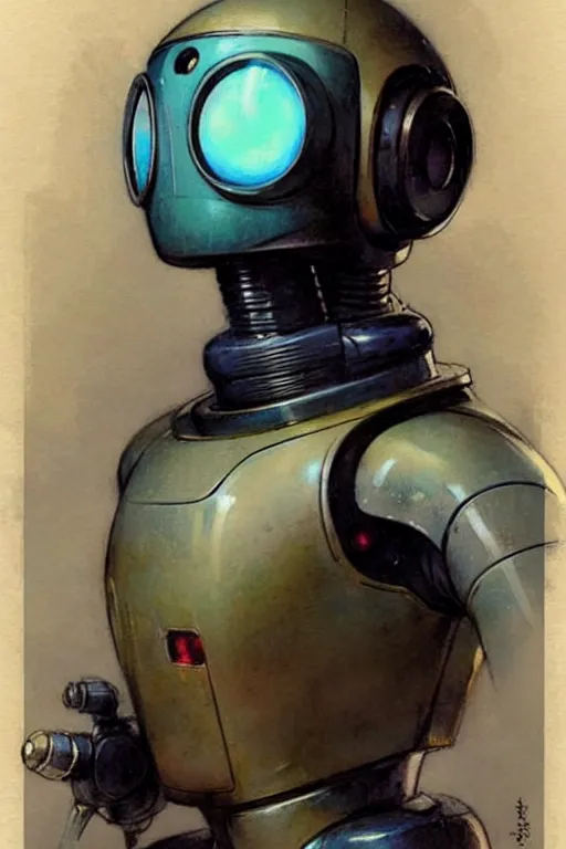 Image similar to ( ( ( ( ( 1 9 5 0 s retro future robot android 1 9 8 0 s robot. muted colors. ) ) ) ) ) by jean - baptiste monge!!!!!!!!!!!!!!!!!!!!!!!!!!!!!!