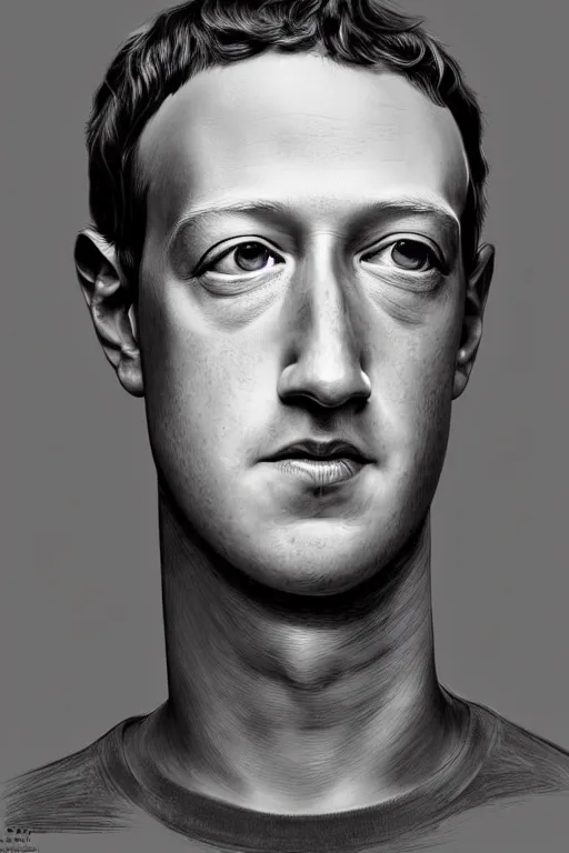 Prompt: mark zuckerberg with reptilian eyes, highly detailed, digital art, sharp focus, trending on art station