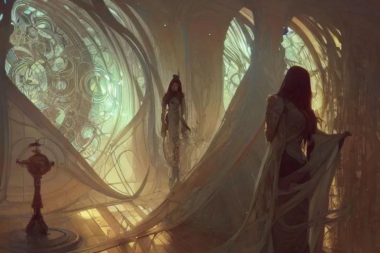 Prompt: a line art texture, high tech science fiction religious design intricate digital painting artstation concept art smooth sharp focus illustration, art by artgerm and paul chadeisson and greg rutkowski and alphonse mucha