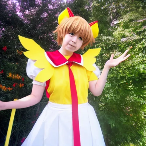 Image similar to cardcaptor sakura cosplay