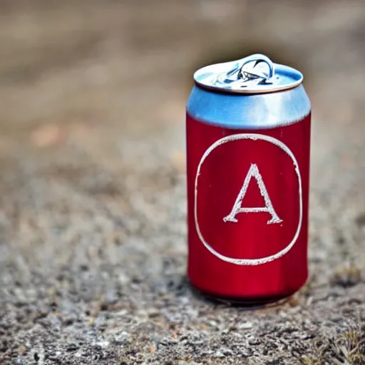 Prompt: a beer can in the shape of a raspberry