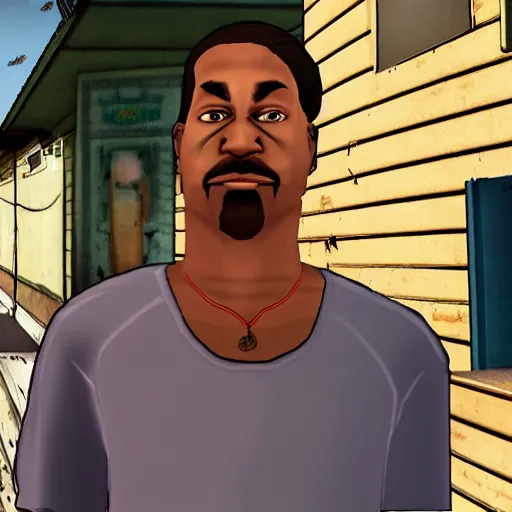 Prompt: Carl Jonson from GTA San Andreas looks like jojo