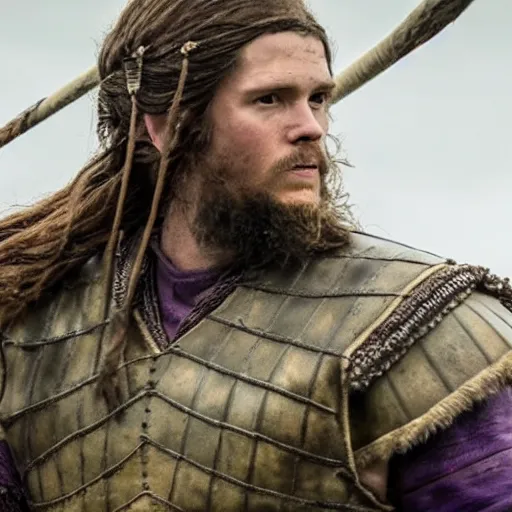 Prompt: jarred Higgins in Vikings very detailed 4k quality super realistic