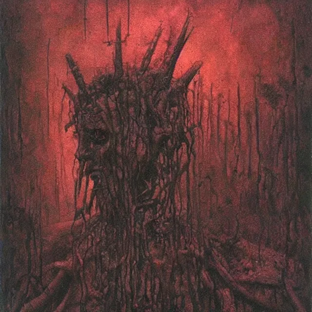 Image similar to acid rich colors, giger beksinski gammell horror king chaos, bleeding colors, big budget movie scene, horror reality, award winning photograph, cinematic lighting, realistic!, hyperrealism, realistic refine flavor, real polaroid picture