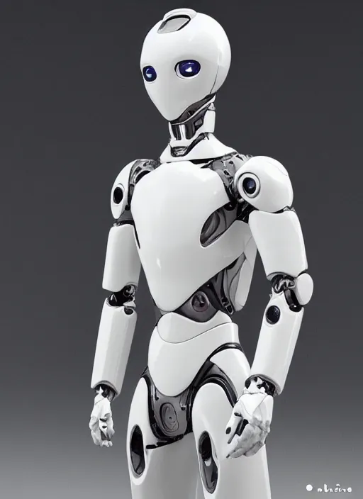 Image similar to portrait of a futuristic blanco ceramic Spanish prince humanoid robot with a handsome face and muscular body posing with las piernas abertas, macho, piroca, dotado, gostoso, guapo, trending on cgsociety