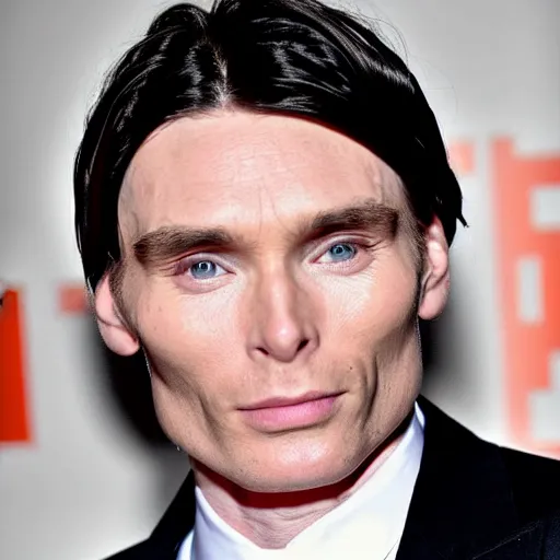 Prompt: a movie poster of cillian murphy as the next james bond