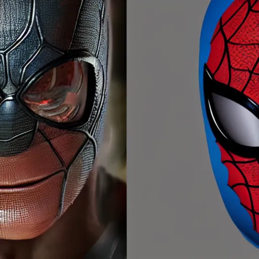 Image similar to Spiderman as terminator, film still ,muscle extremely detailed, fantastic details full face, mouth, optimization 4k 8k ultra HD, WLOP