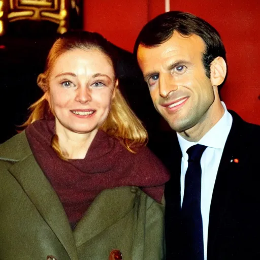 Image similar to Emmanuel Macron is Red Cloak in Eyes Wife Shut (1999)