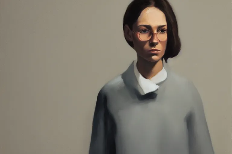 Image similar to woman portrait artwork by tim eitel