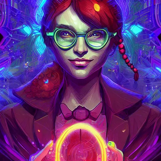 Image similar to skill magic geek inside matrix deepdream radiating a glowing aura stuff loot legends stylized digital illustration video game icon artstation lois van baarle, ilya kuvshinov, rossdraws,