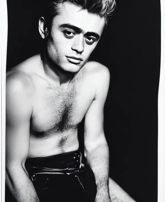 Image similar to james dean by robert mapplethorpe