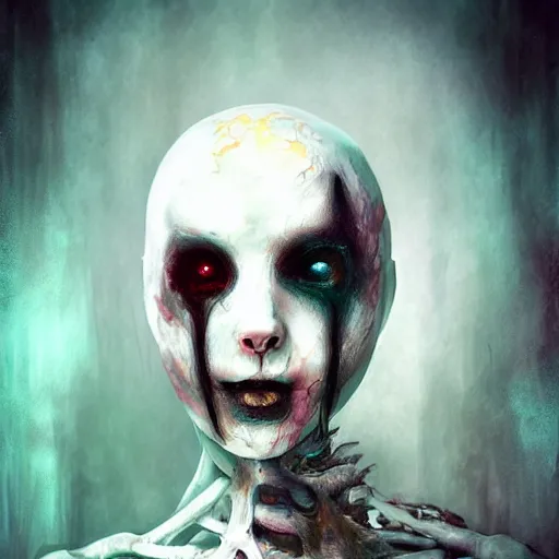 Scary Face / Horror / Digital Painting / Digital Art / -  Denmark