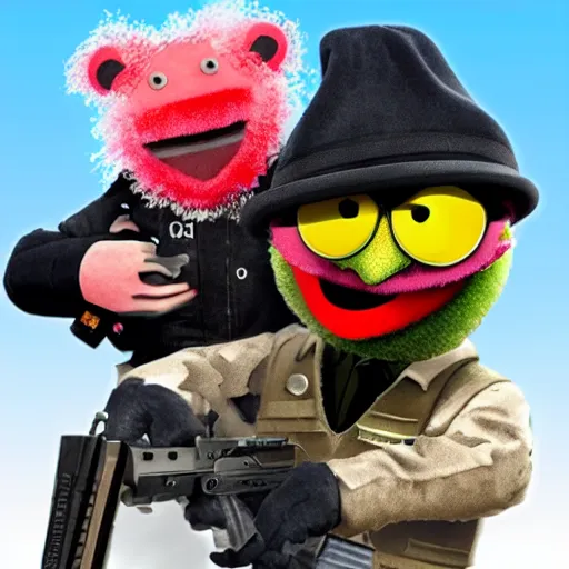 Image similar to counter strike global offensive muppets