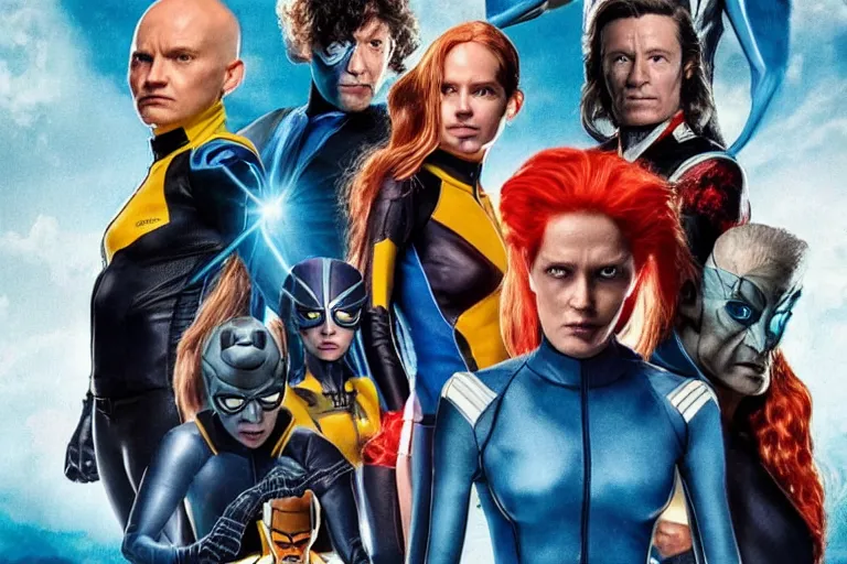 Image similar to The X-Men a live action film by Wes Anderson, 2022