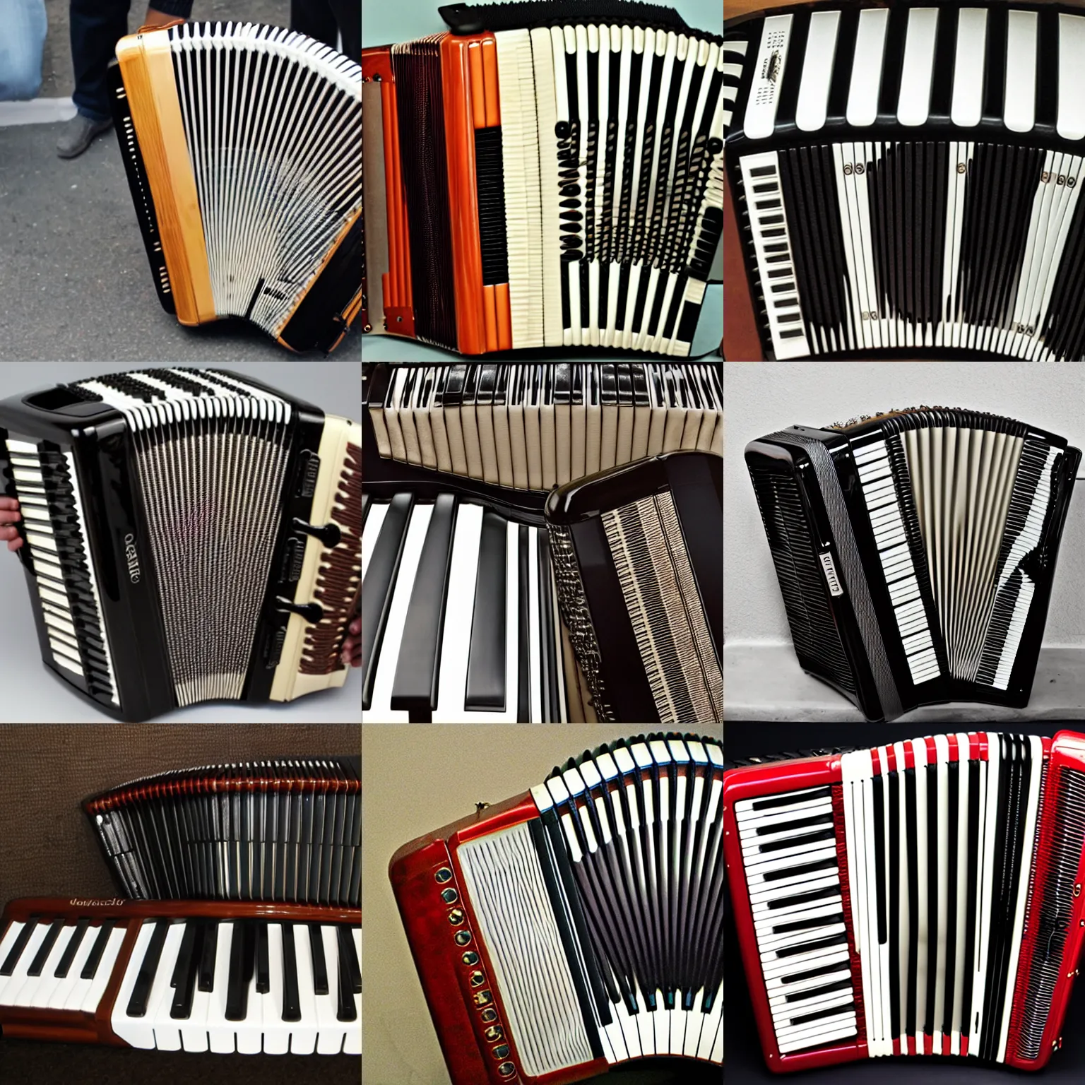 Prompt: accordion