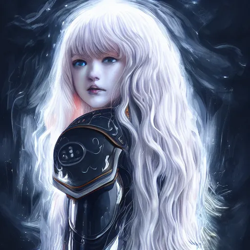 Image similar to illustration of griffith, hyper detailed, digital art, trending in artstation, cinematic lighting, studio quality, anime