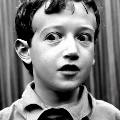 Image similar to Mark zuckerberg as a child in Matilda (1996)