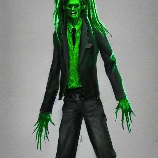 Image similar to full body concept art of a Dread Re-animator trending on artstation deviantart Pinterest detailed High Resolution HD 8k