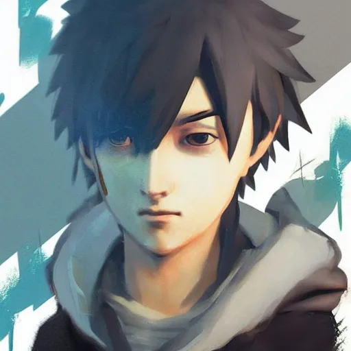 Image similar to kakashi, style game square enix life is strange remake, trending on artstation, painted by greg rutkowski, render with game the last of us parte ii details