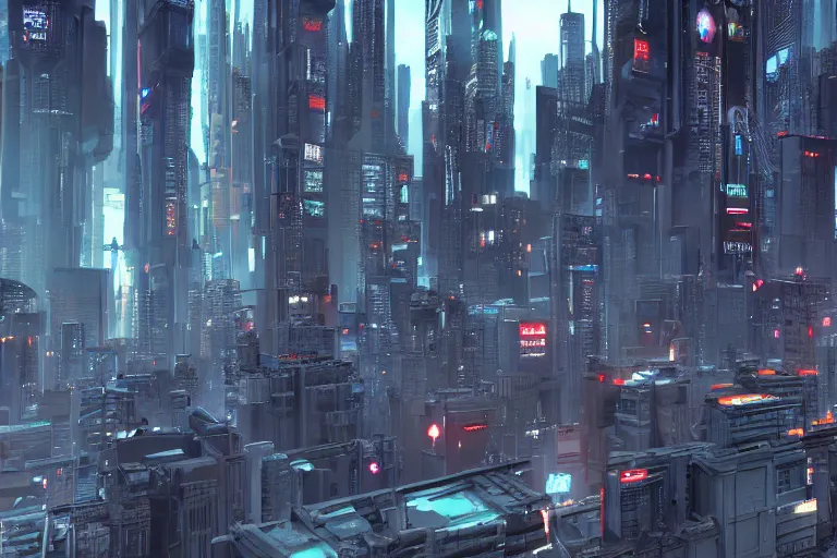 Image similar to cyberpunk cityscape 3 d render 3 d kitbash models, detailed 3 d render,